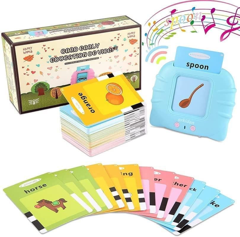 Talking Flash Cards Educational Learning Toy - Comfo Cart