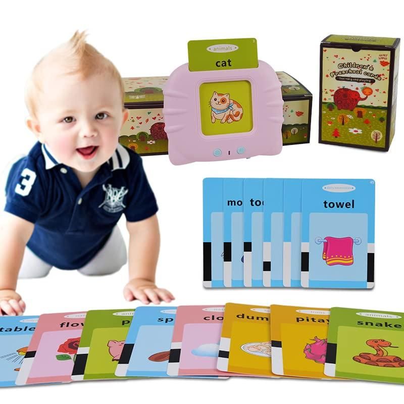Talking Flash Cards Educational Learning Toy - Comfo Cart
