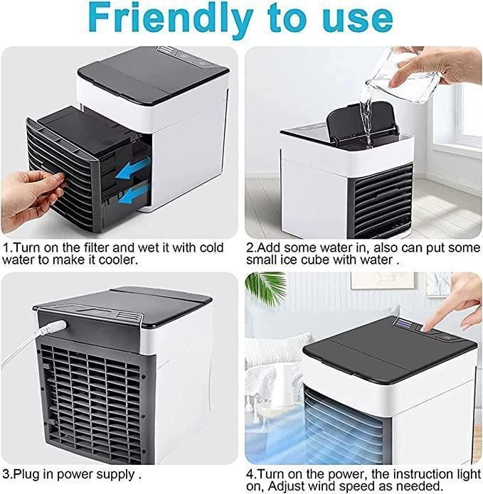 Mini Air Conditioner Air Cooler - Comfo Cart